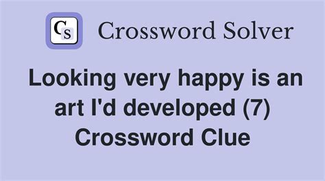 very happy crossword clue|Very happy